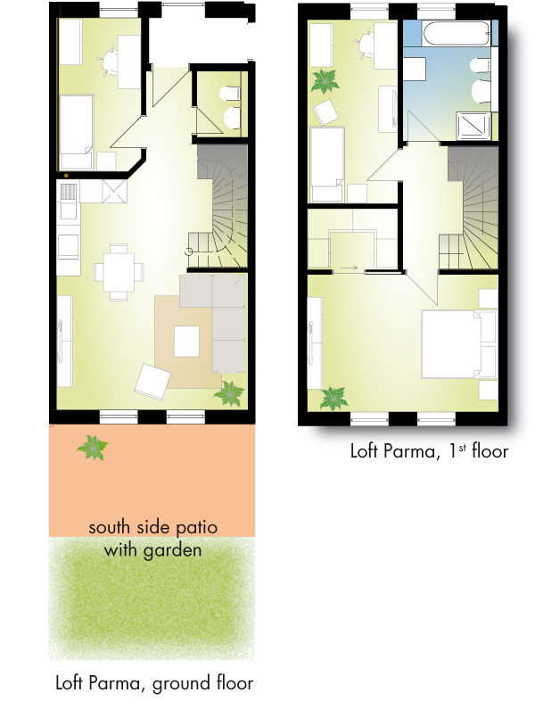 Floor Plan Loft Parma