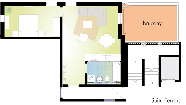 Floor Plan Suite FERRARA