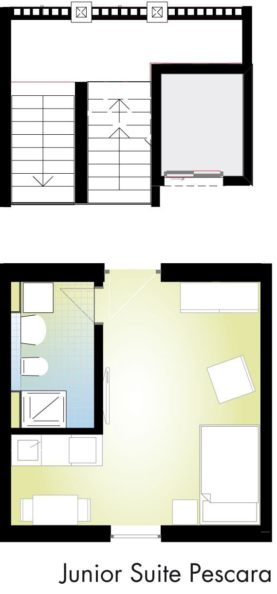 Floor Plan Suite PESCARA